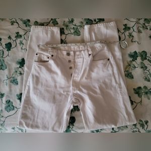 Orginial 501 White Levi's